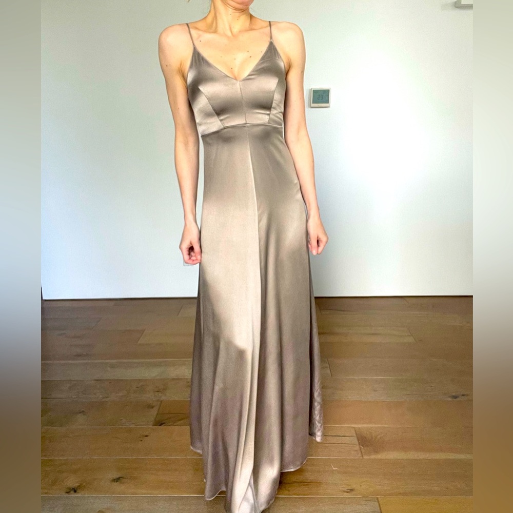 silk dress